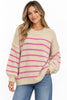 Made in Italy Striped knit jumper