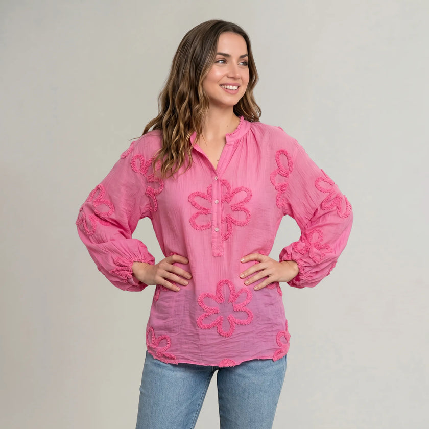Made in Italy Floral top
