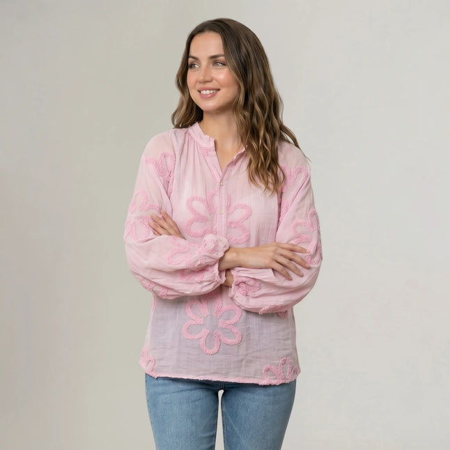 Made in Italy Floral top