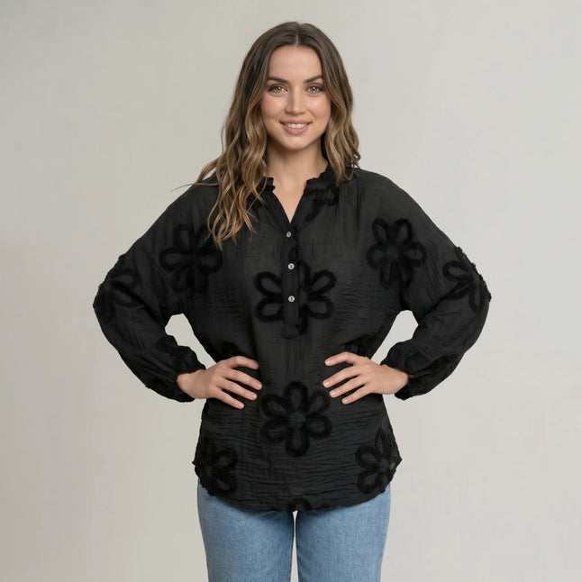 Made in Italy Floral top