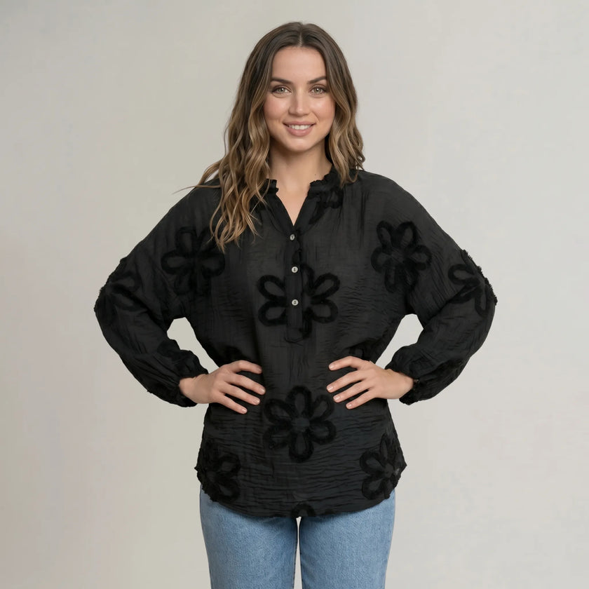 Made in Italy Floral top