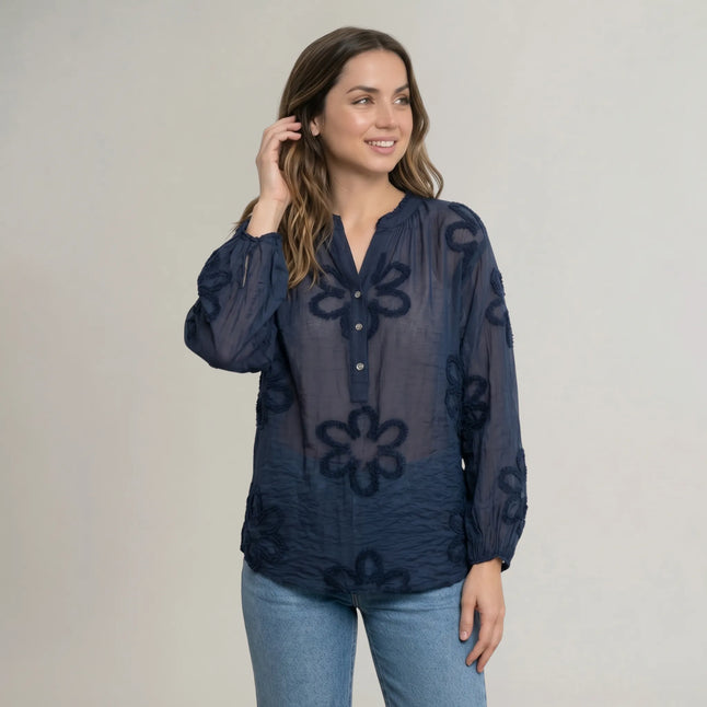 Made in Italy Floral top