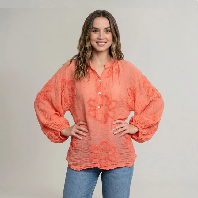 Made in Italy Floral top