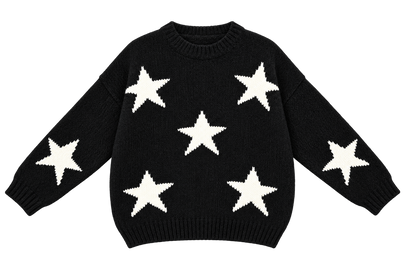 Made in Italy Star Knit Jumper
