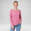 Leopard Print Mesh Layering Top - Made in Italy