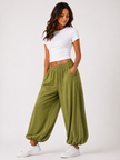 Made in Italy Sweatshirt Balloon Elasticated Ankle Cuff trouser