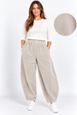 Made in Italy Corduroy Ralaxed Tapered Leg Trouser