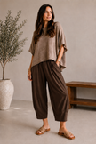 Classic Barrel Leg Trouser, Made in Italy