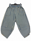 Made in Pocketed Front Gingham/Check Trouser