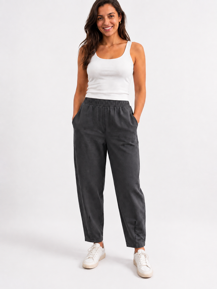 Made in Relaxed Tapered /Barrel Leg Sweatshirt Trouser