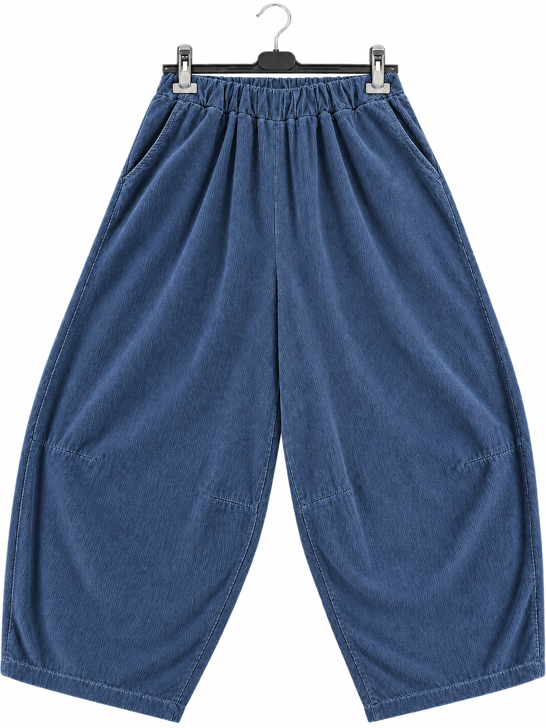 Made in Italy Corduroy Balloon Leg Trousers