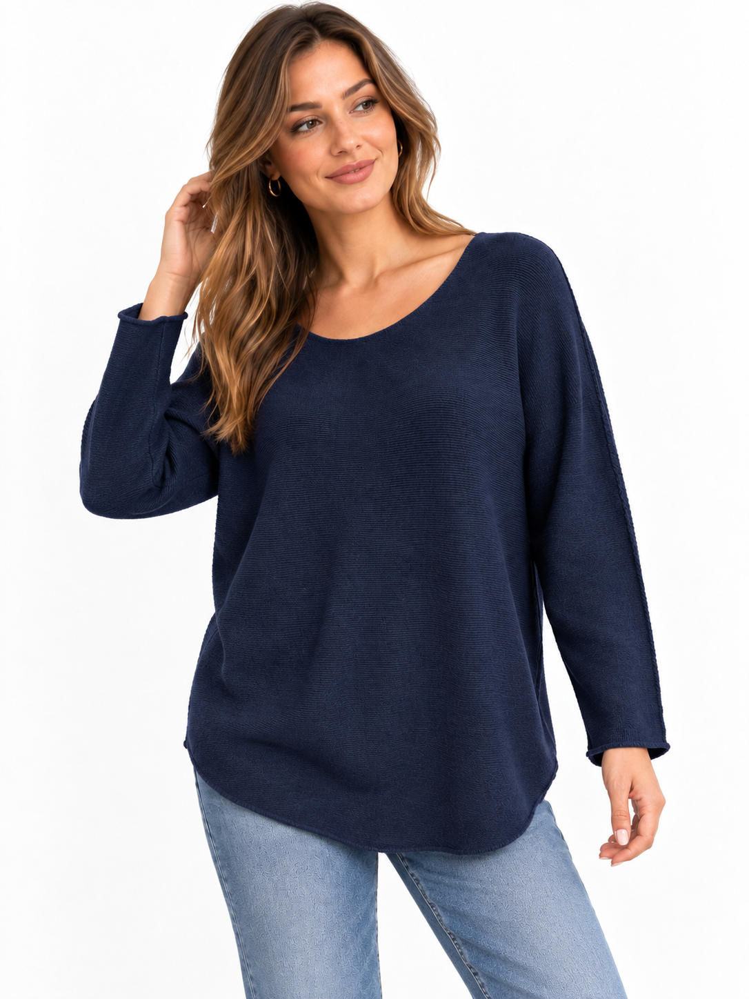 Made in Italy Soft Scop knit Jumper