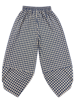 Made in Pocketed Front Gingham/Check Trouser
