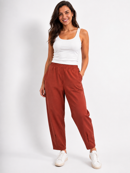Made in Relaxed Tapered /Barrel Leg Sweatshirt Trouser