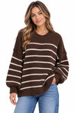 Made in Italy Striped knit jumper