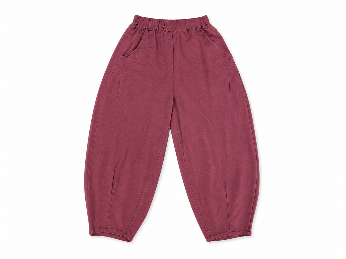 Made in Relaxed Tapered /Barrel Leg Sweatshirt Trouser