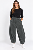 Made in Italy Corduroy Ralaxed Tapered Leg Trouser