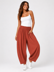 Made in Italy Balloon leg Pockets front Trouser