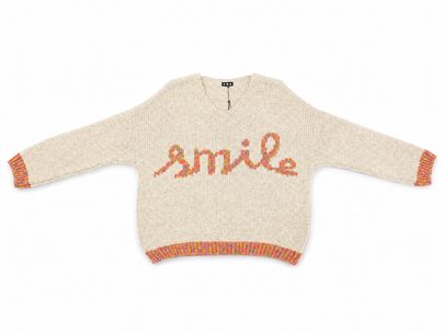 Made In  Italy knit Smile Jumper