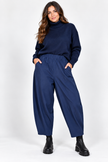 Made in Italy Relaxed Fit Stretchy Tapered Leg Trouser