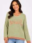 Made In  Italy knit Smile Jumper