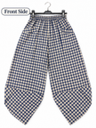 Made in Pocketed Front Gingham/Check Trouser
