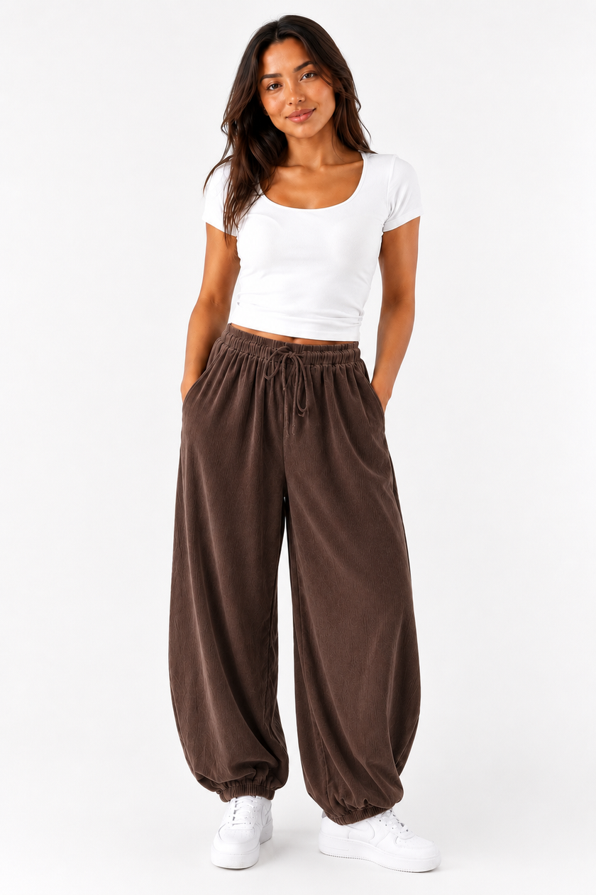 Made in Italy Corduroy balloon Trouser
