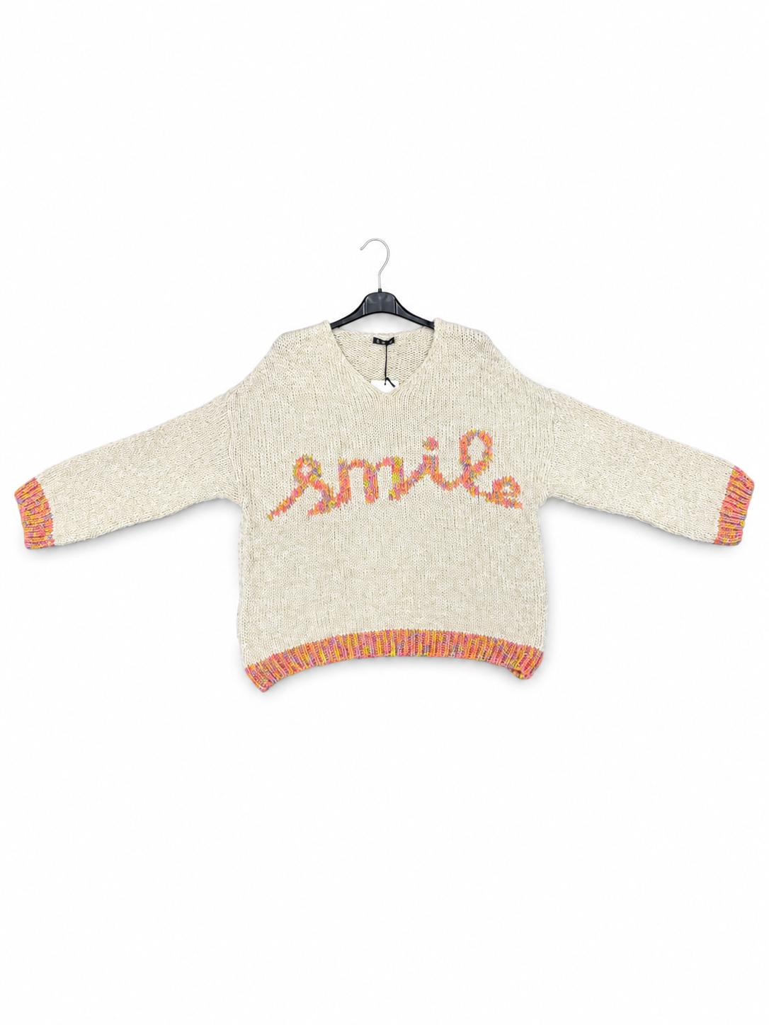 Made In  Italy knit Smile Jumper