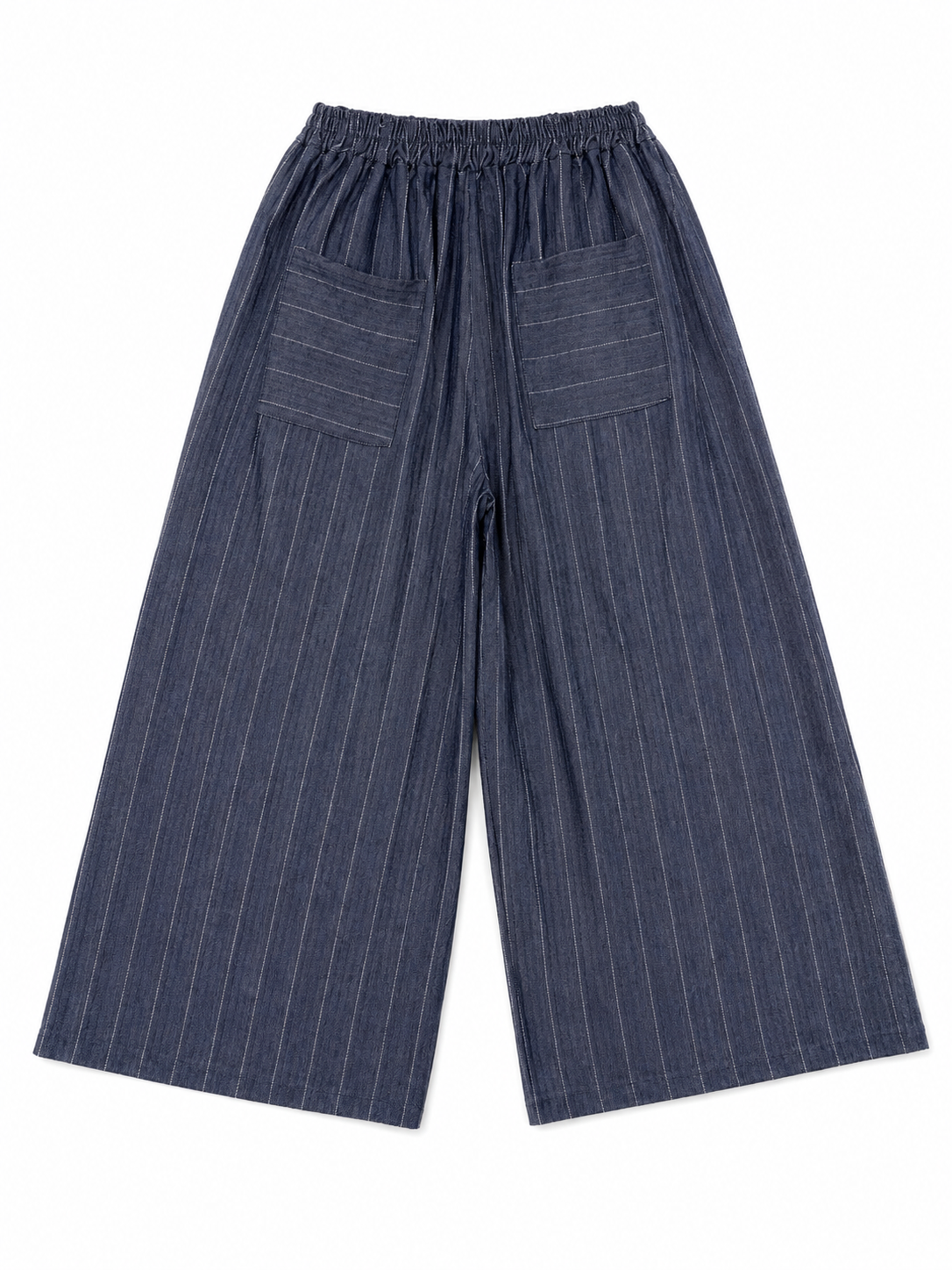 Made in Italy Pinstripe Wide leg trouser
