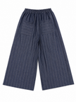 Made in Italy Pinstripe Wide leg trouser