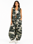 Camouflage Print waistcoat
