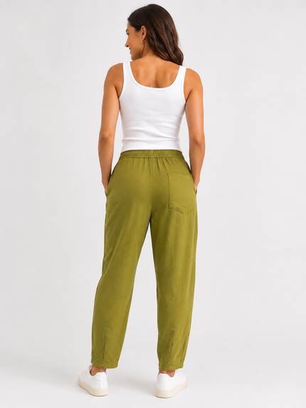 Made in Relaxed Tapered /Barrel Leg Sweatshirt Trouser