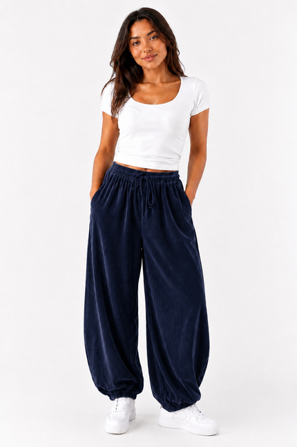 Made in Italy Corduroy balloon Trouser