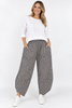 Made in Pocketed Front Gingham/Check Trouser