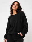 Made in Italy Relaxed Fit Sweatshirt Top