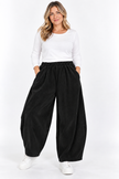 Made in Italy Corduroy Balloon Leg Trousers