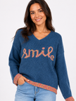 Made In  Italy knit Smile Jumper