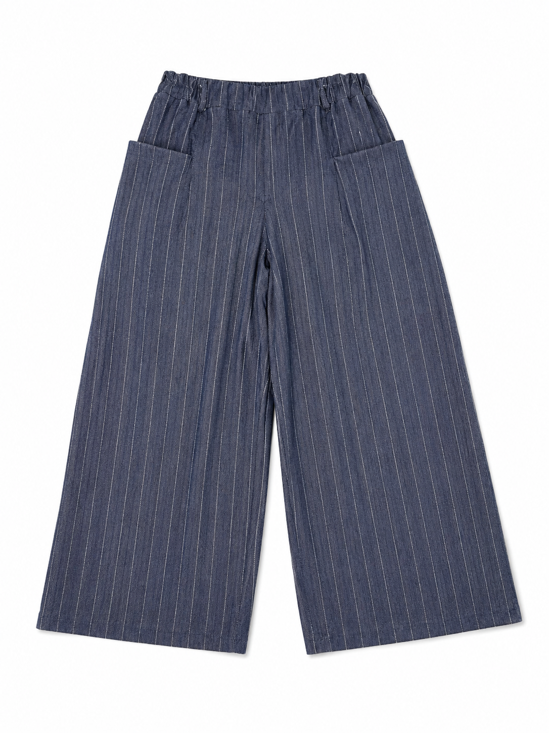 Made in Italy Pinstripe Wide leg trouser