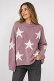 Made in Italy Star Knit Jumper