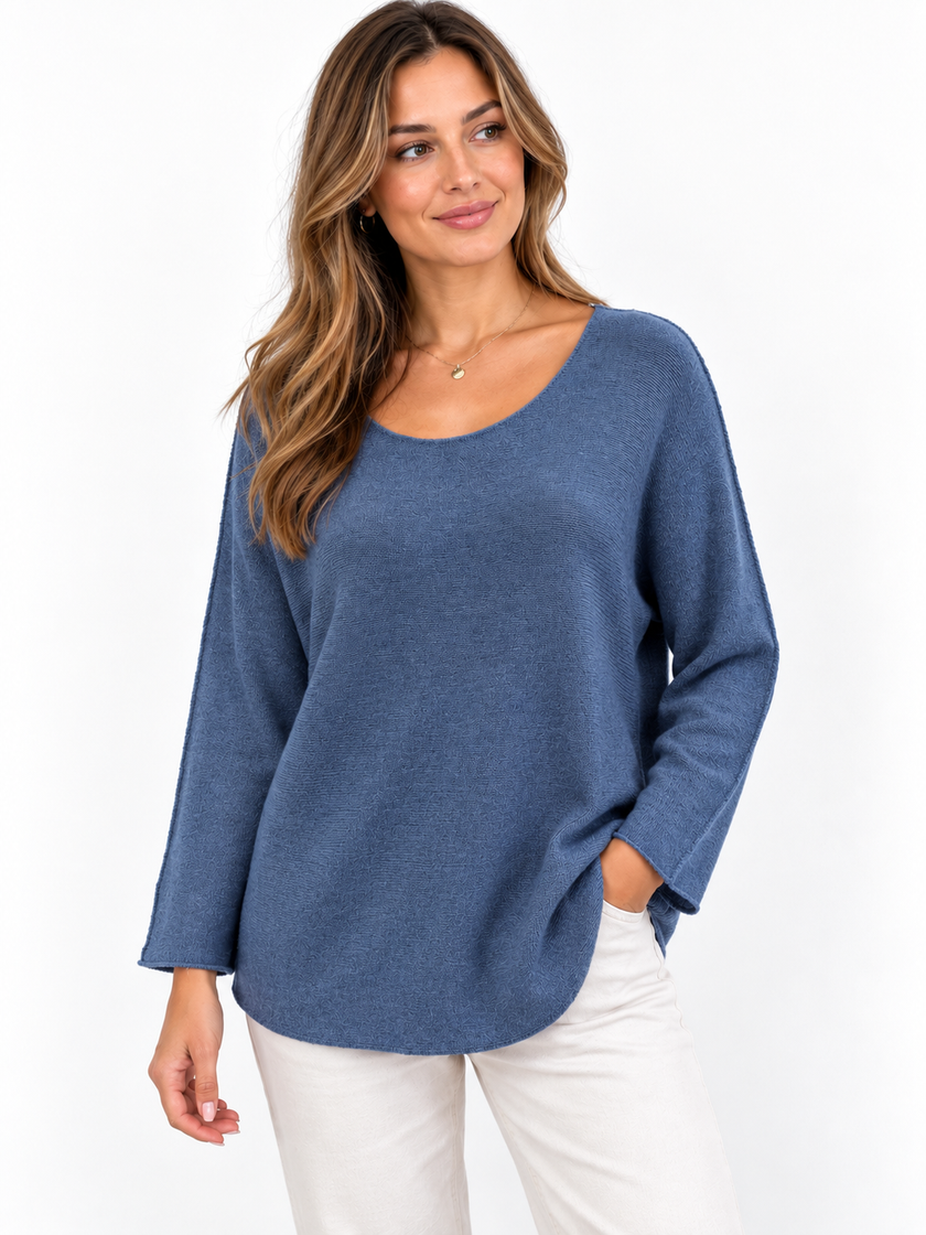 Made in Italy Soft Scop knit Jumper