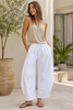 Made in Italy Sweatshirt Barrel Leg Trouser