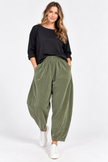 Made in Italy Corduroy Ralaxed Tapered Leg Trouser