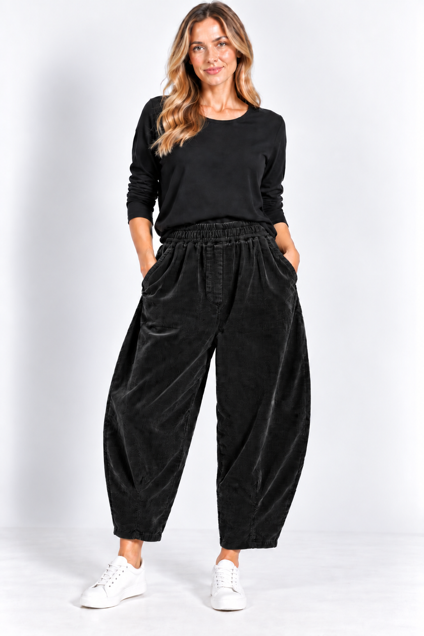 Made in Italy Tapered Leg corduroy Trouser