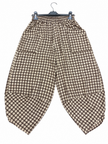 Made in Pocketed Front Gingham/Check Trouser