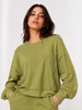 Made in Italy Relaxed Fit Sweatshirt Top