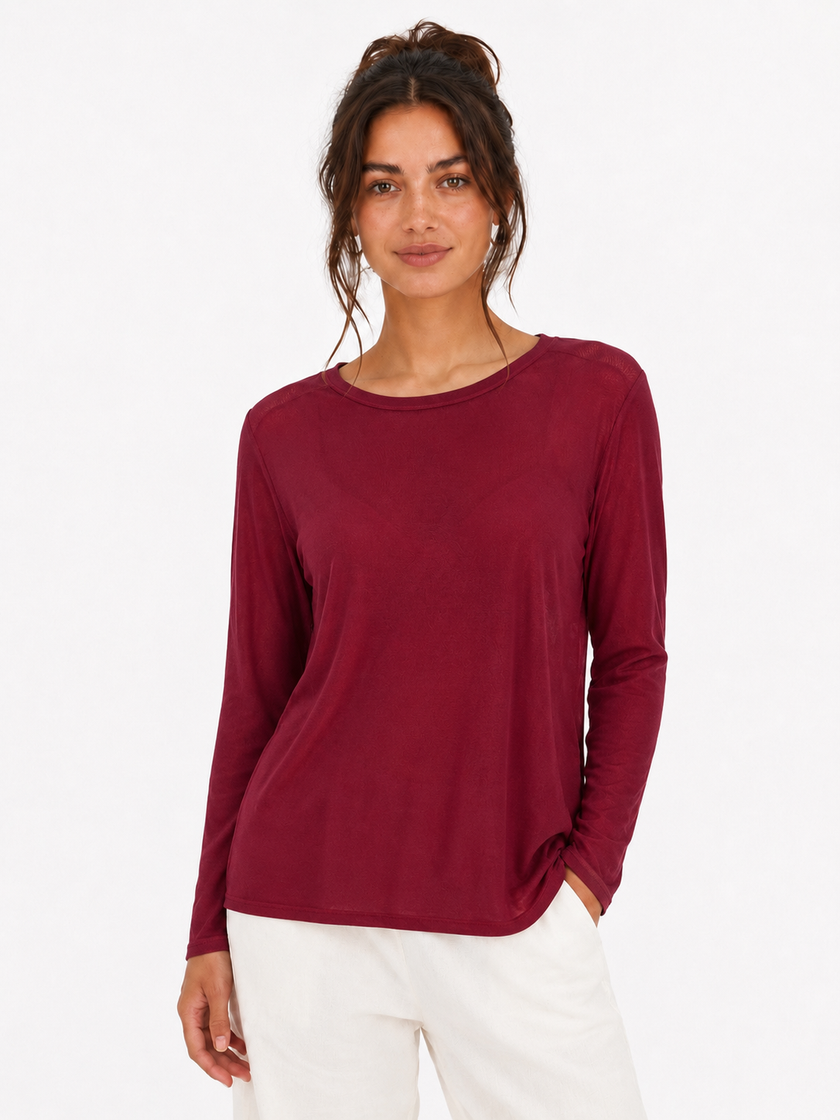 Made in Italy Mesh Top