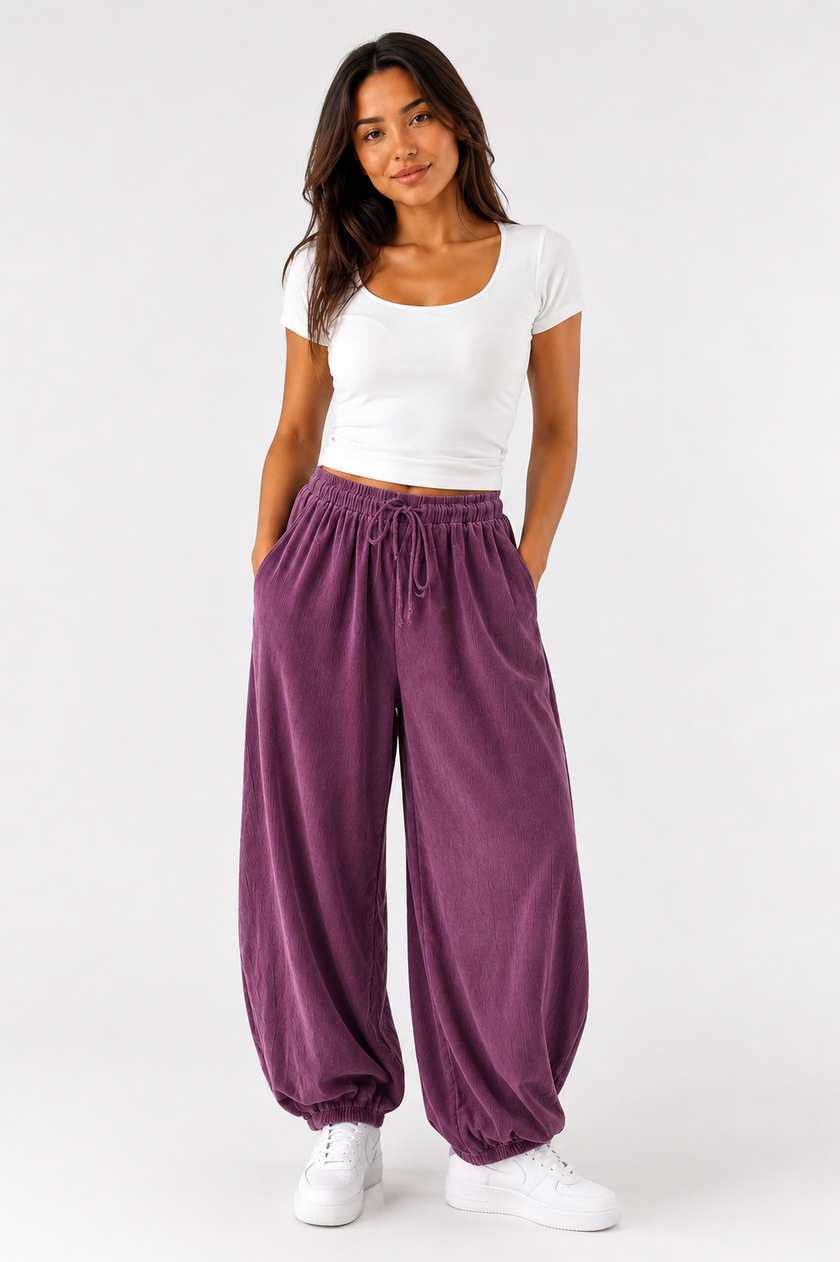 Made in Italy Corduroy balloon Trouser