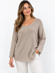 Made in Italy Soft Scop knit Jumper