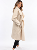Made in Italy Cosy Textured Pocketed Waterfall Coat