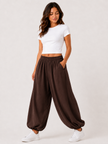 Made in Italy Sweatshirt Balloon Elasticated Ankle Cuff trouser
